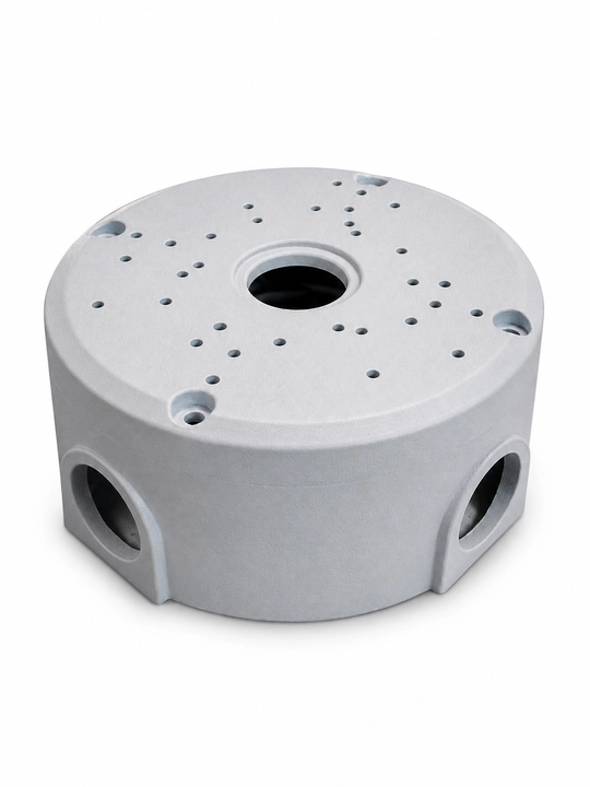 WD-001-105 kuzatuv kameralari uchun dumaloq montaj qutisi, 105 mm - 