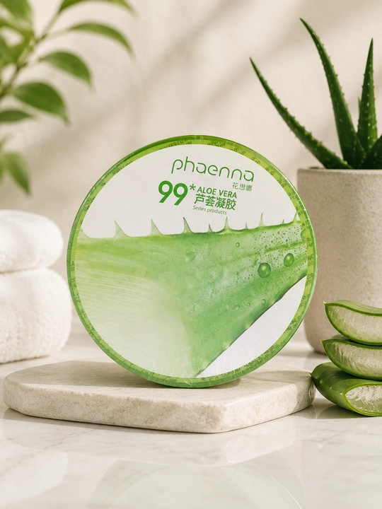 Yuz va tana uchun gel Phaenna 99% Aloe Vera universal - 