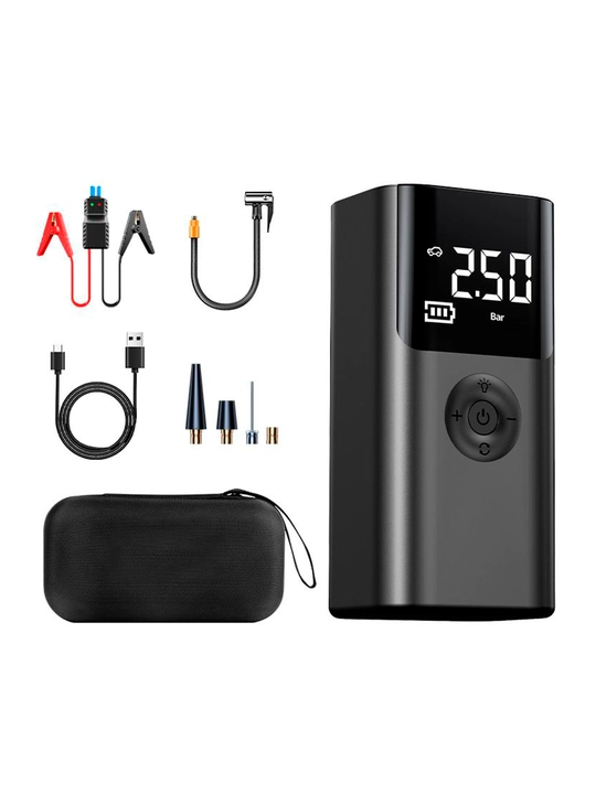 BUWEI QS003 mini kompressor, akkumulyatorlar uchun zaryadlovchi qurilma, booster