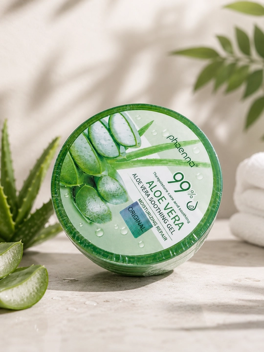 Phaenna 99% Aloe Vera Soothing Gel namlantiruvchi aloe vera geli - 
