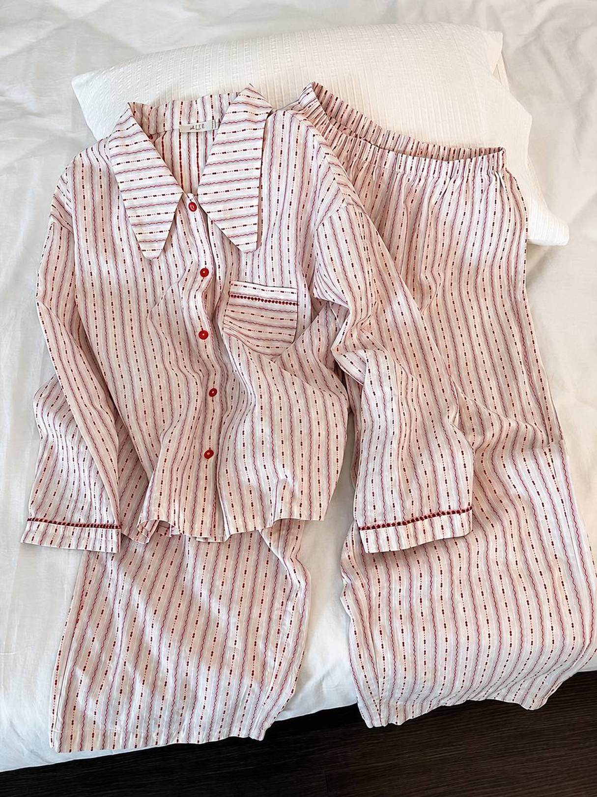 Ayollar uchun uzun yengli uzun shimli pijama – kuz, qish va bahor uchun