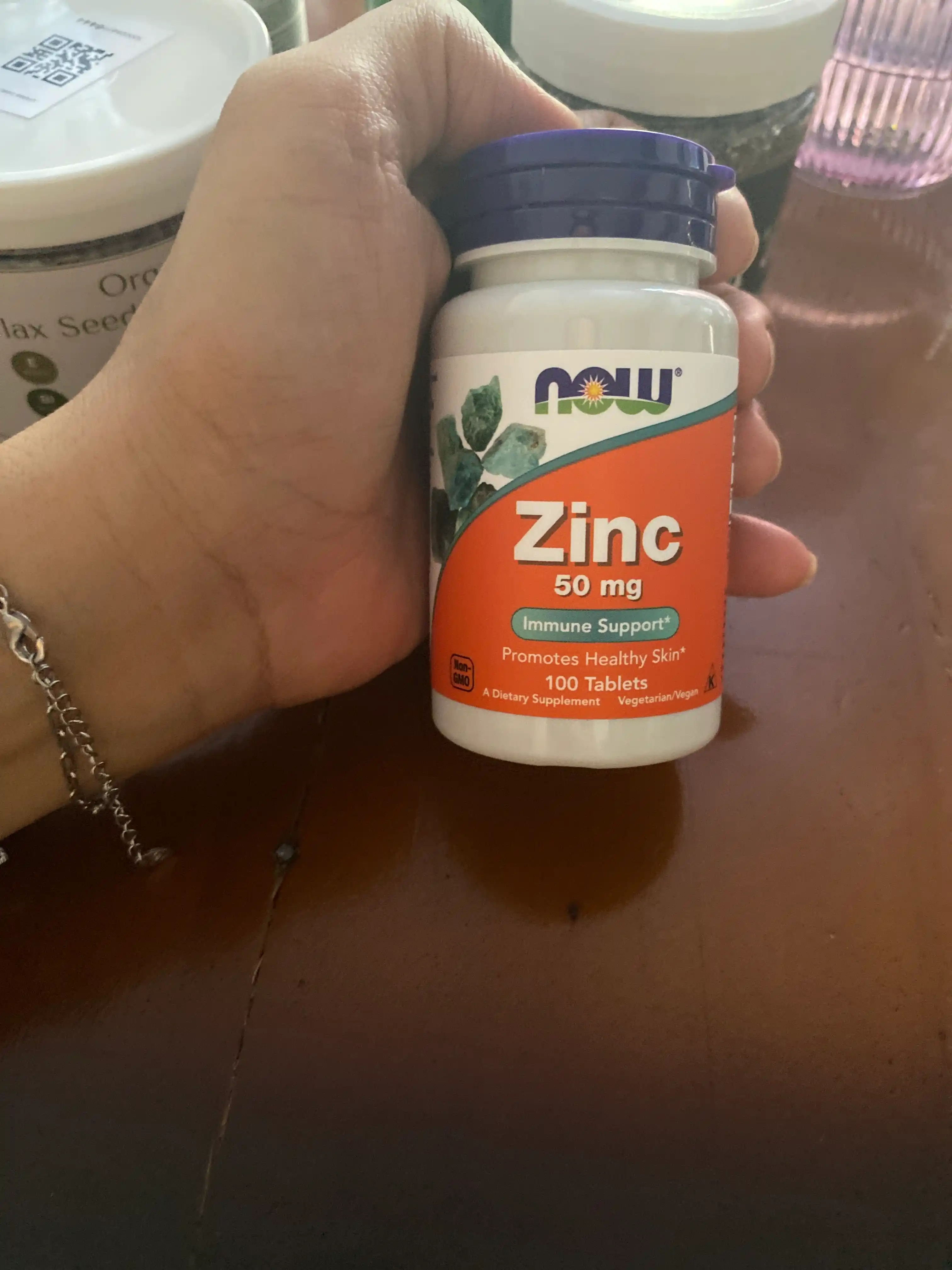 NOW Supplements, sink 50 mg, halol