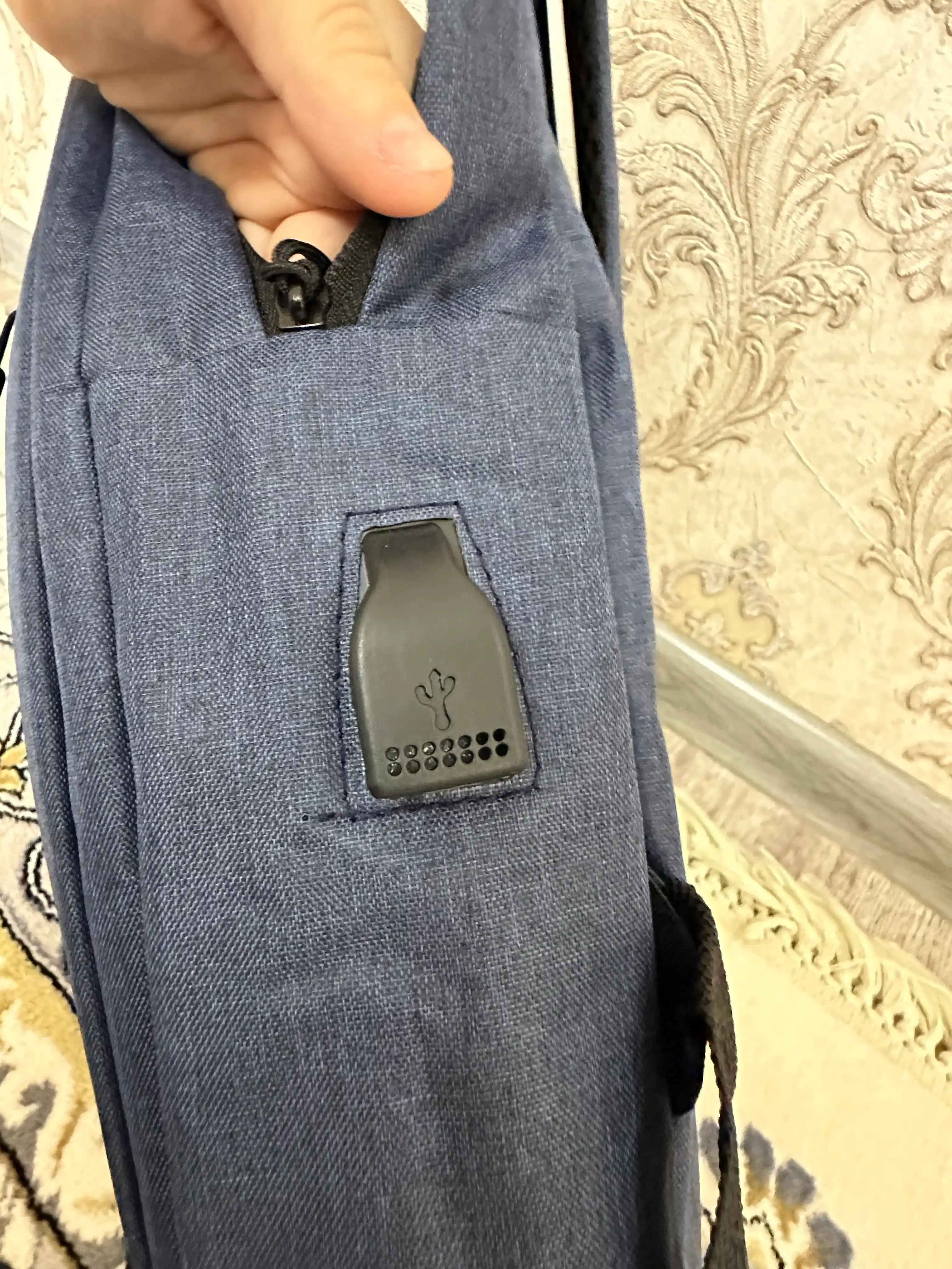 Рюкзак многофункциональный, для ноутбука и документов, с USB-портом для зарядки