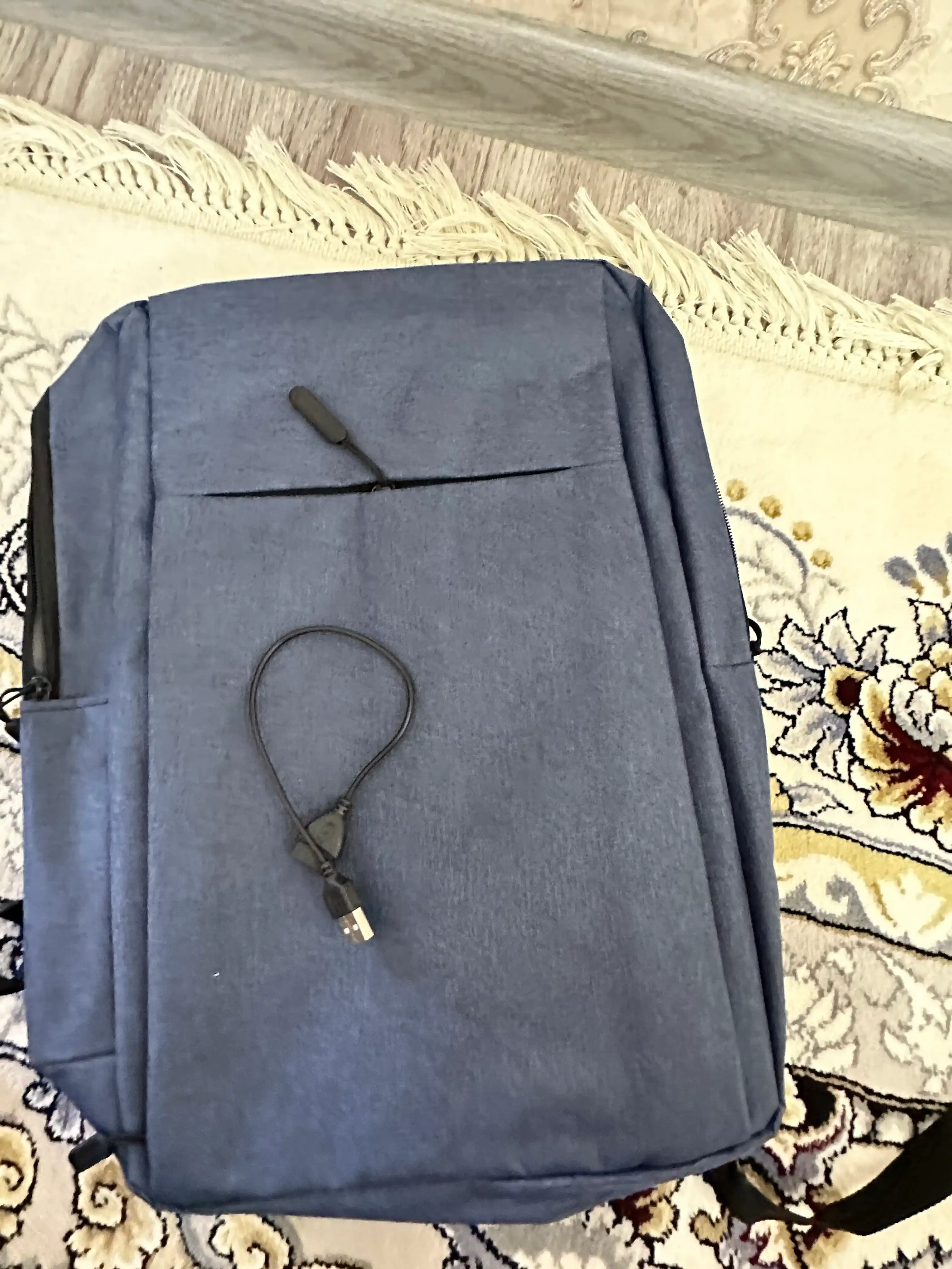 Рюкзак многофункциональный, для ноутбука и документов, с USB-портом для зарядки
