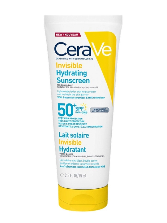 Молочко для лица и тела CeraVe солнцезащитное SPF 50+, 75 мл