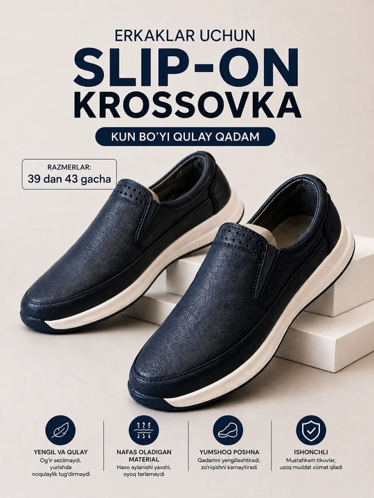 Erkaklar mokasinlar, qora mokasinlar, ko'k mokasinlar, charm mokasinlar, loferlar - 