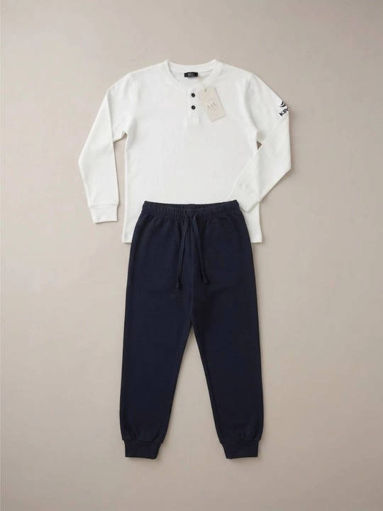O‘smirlar uchun paxtali pijama, uyqu va uy uchun to‘plam, 12-16 yosh