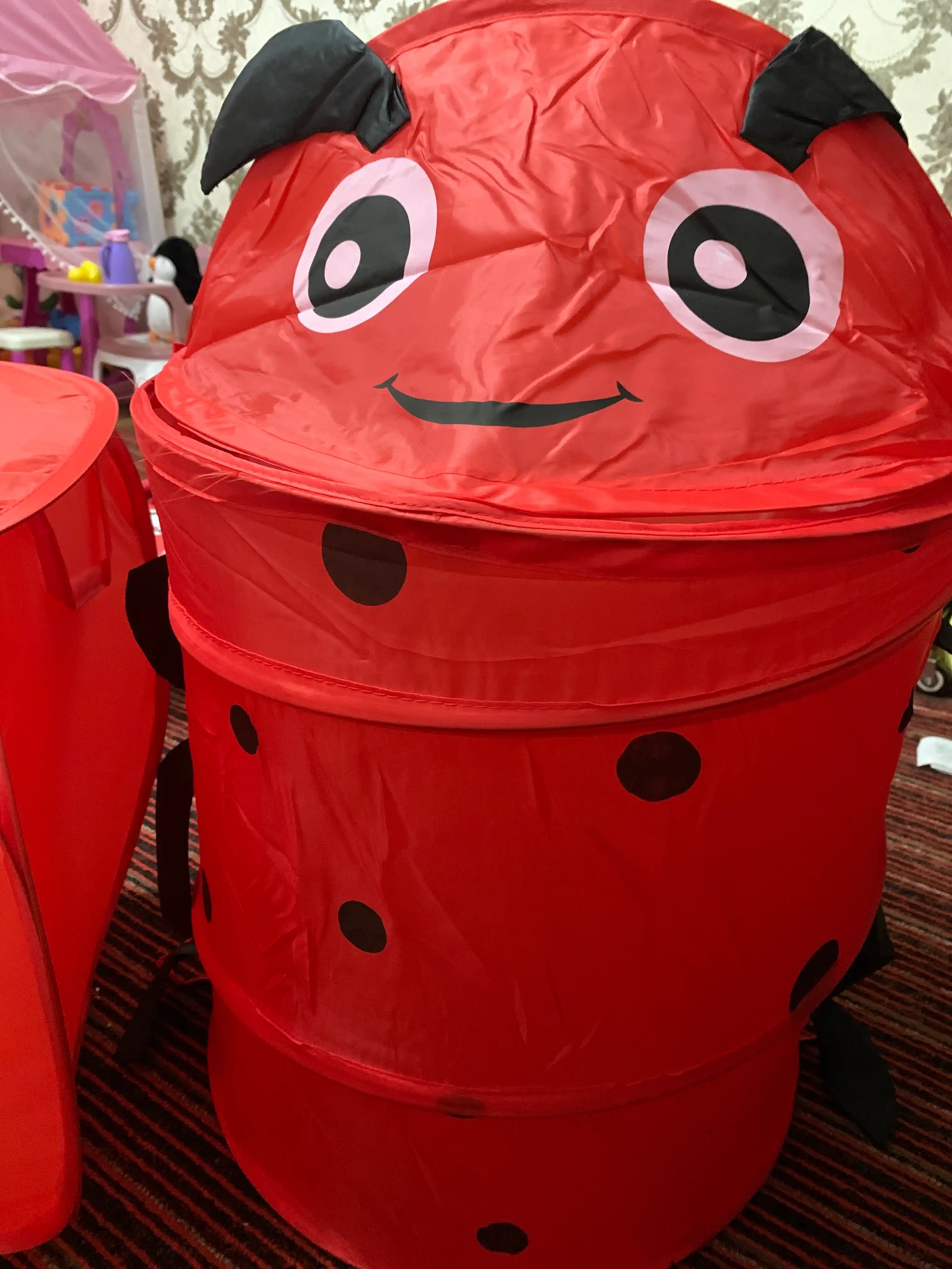 Корзина для игрушек детская с животным дизайном, складная большая