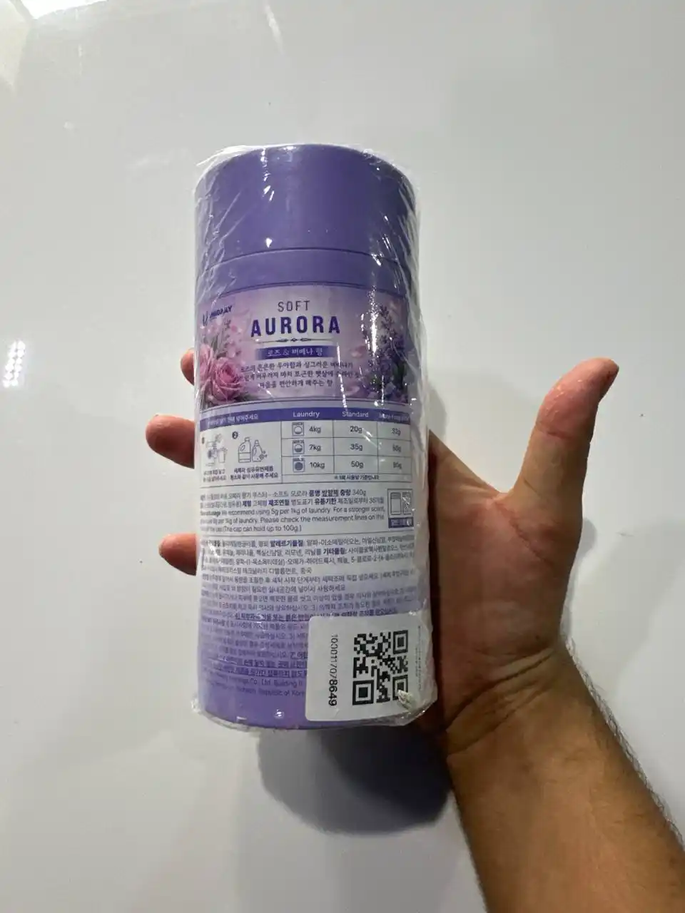 Morni Flora Perfume Opera 340 g, kir yuvish uchun xushbo‘y granulalar