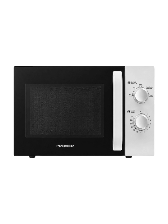 Микроволновая печь Premier PRM-23MW/LA5-W, 23 л, 800 Вт, белая, механика - 
