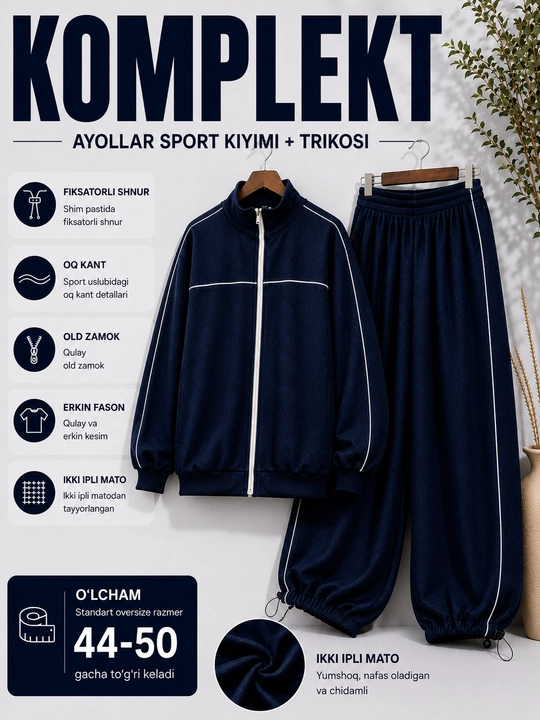 Женский спортивный костюм, oversize комплект, двойка большой размер