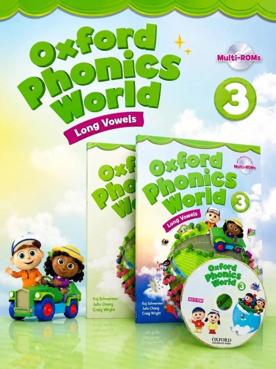 Oxford Phonics World. Уровень 3. Студенческая книга со студенческими картами