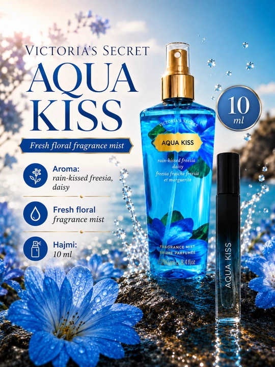 Victoria’s Secret Aqua Kiss ayollar parfyum-tusi, 10 ml - 