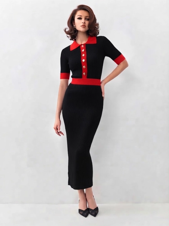 Ayollar trikotaj ko‘ylagi, koʻylaklar ayollar uchun — EllyFashion