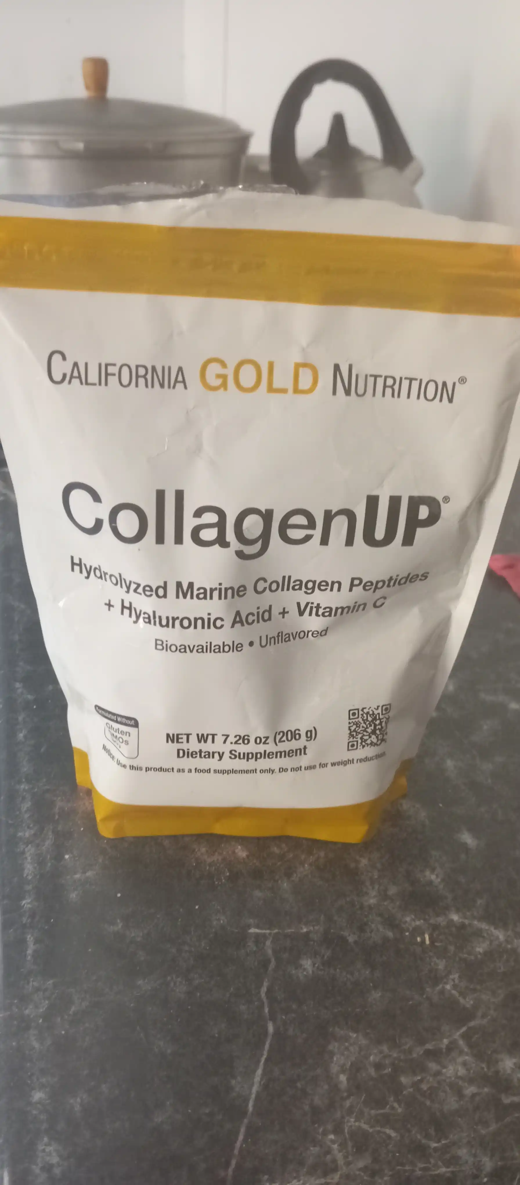 Коллаген California Gold Nutrition Collagen UP, 206 г, пептиды