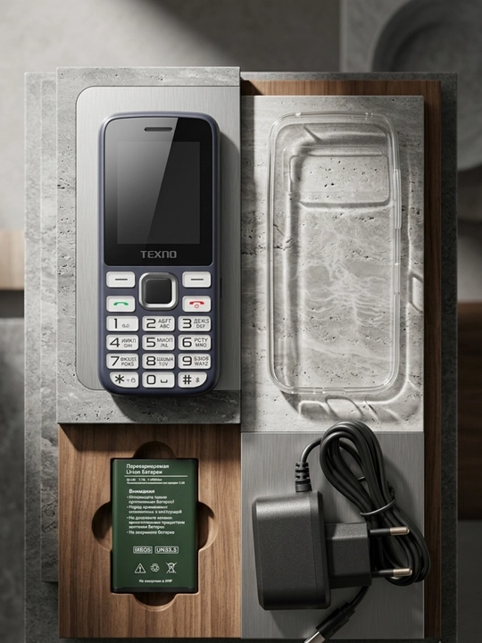 TEXNO MAX 105 tugmali telefon