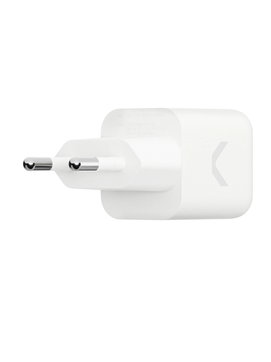 COMMO 35W Mini Charger, GaN, 1xUSB-C, быстрое зарядное устройство 35 Вт, белый