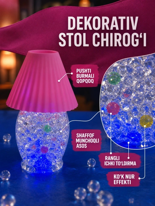 PREMIUM 2 TASI 1 DA — LED TUNGI CHIROQ + AROMA DIFFUZOR