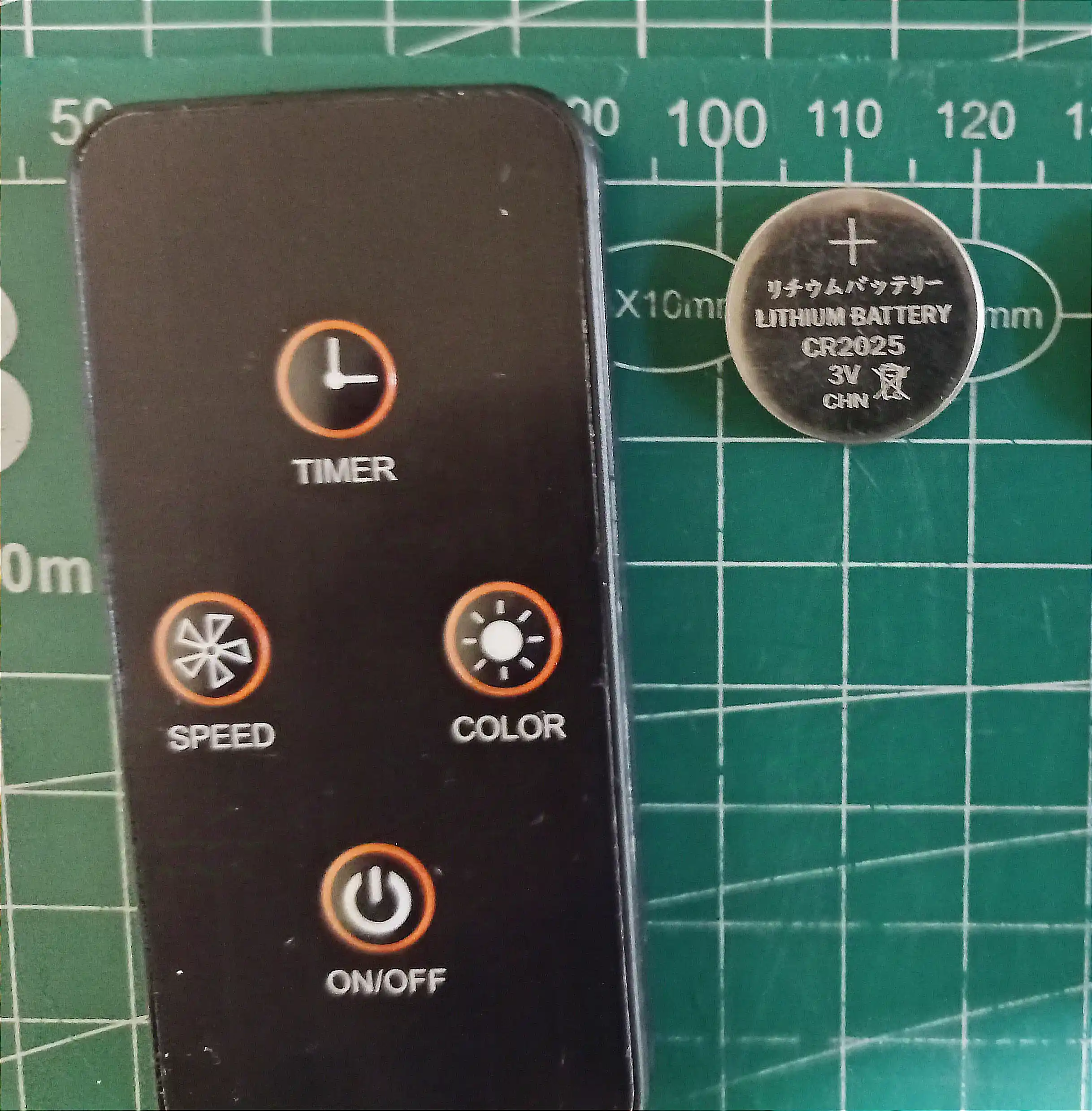 Вентилятор напольный с пультом, IP60, Aiwa FA02, 8 скоростей LED-дисплеем таймер, 40 см