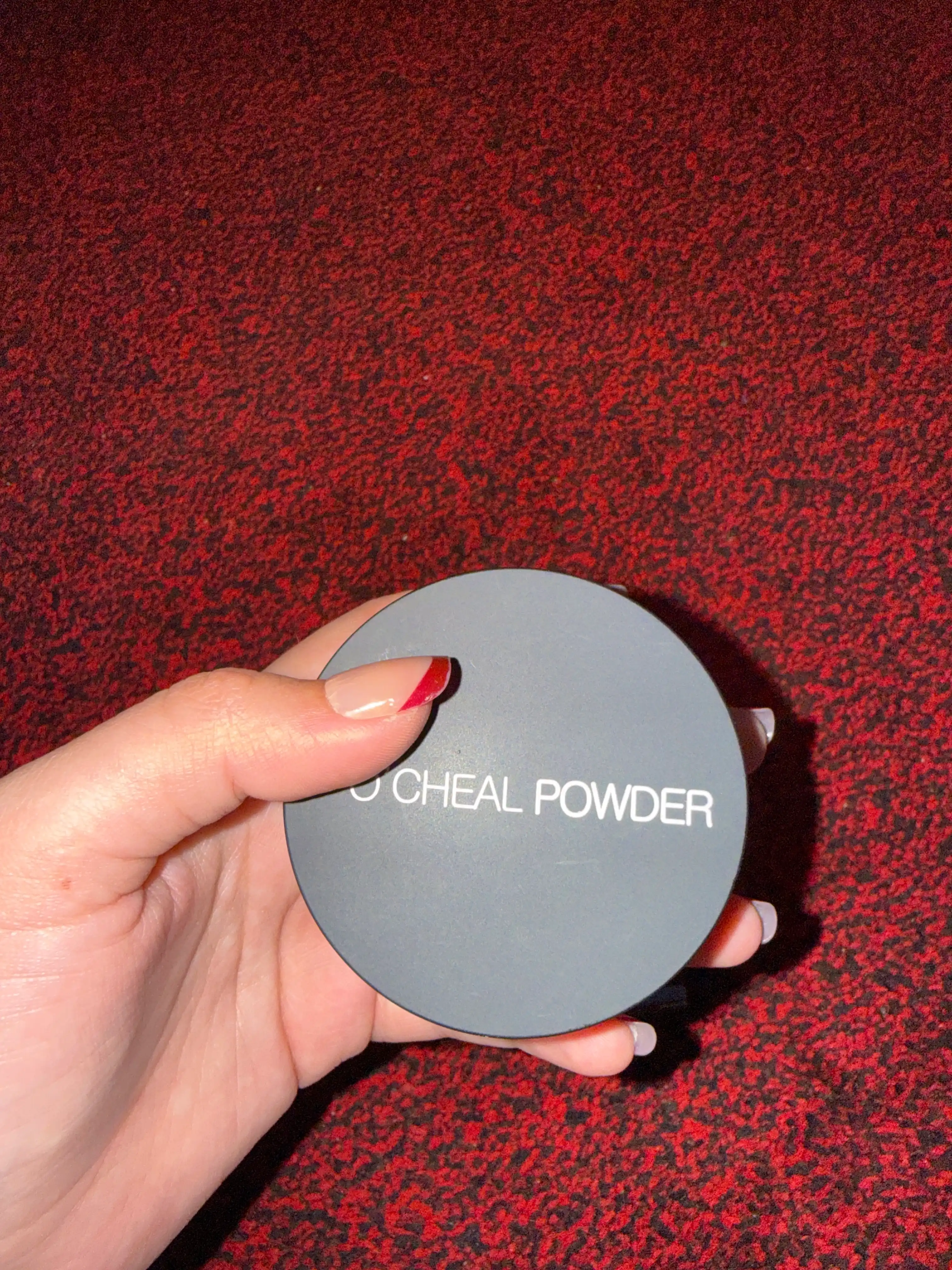 Пудра для лица рассыпчатая сияющая прозрачная матирующая OCHEAL POWDER, 15 г