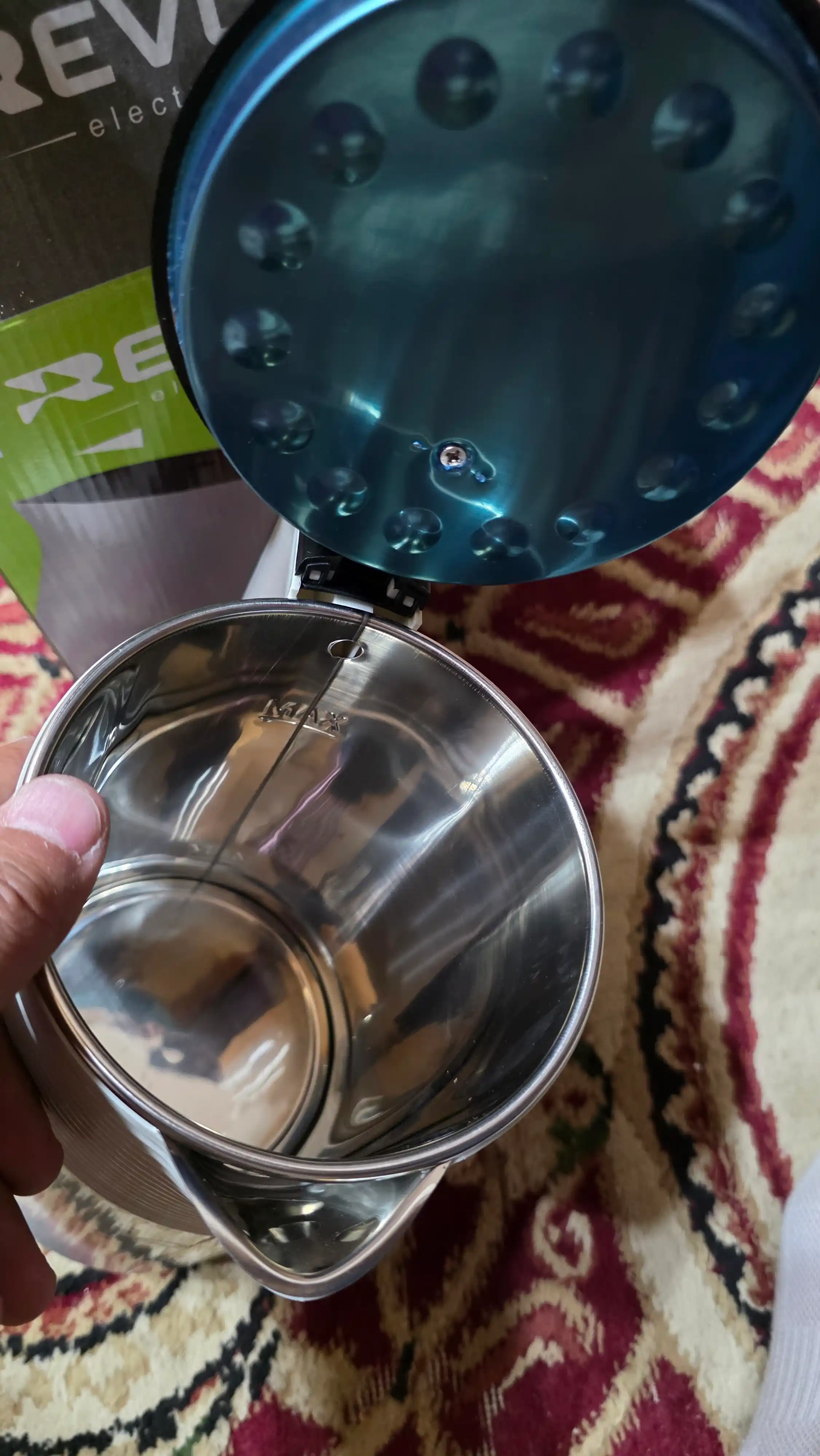 Revola Elektr choynak, 2,5 litrli, choy damlash uchun elektr choynak, 1500 Vt tefal
