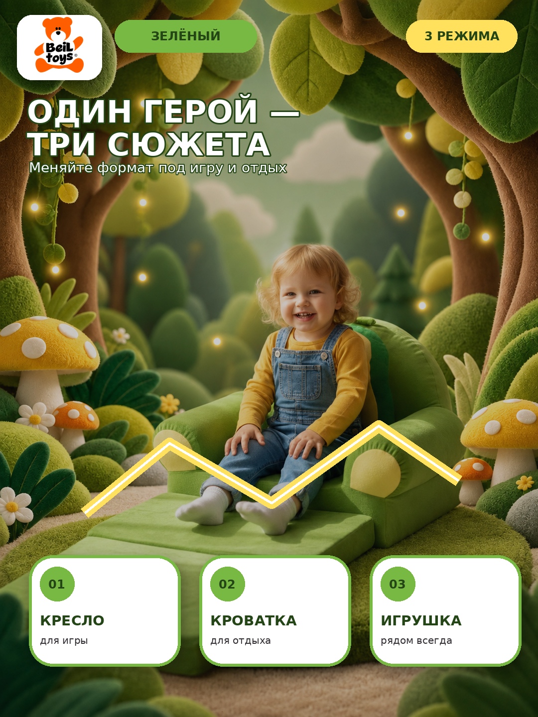 Зеленый
