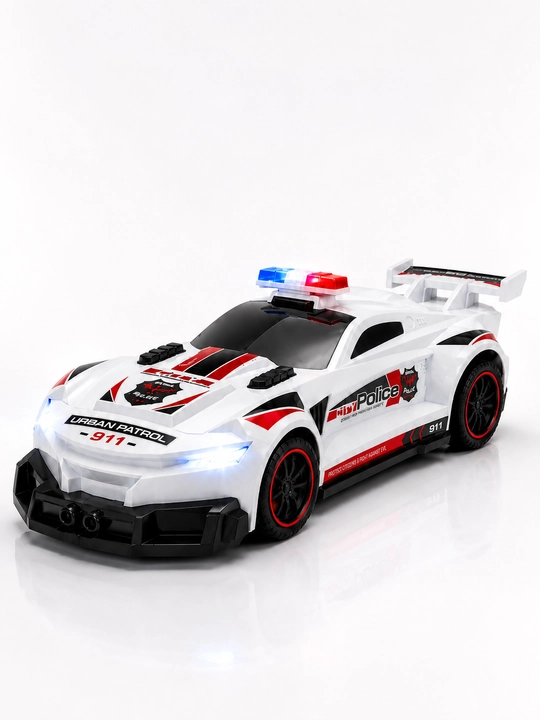 Радиоуправляемая полицейская машина, Police Car, пульт, свет, игрушка для детей