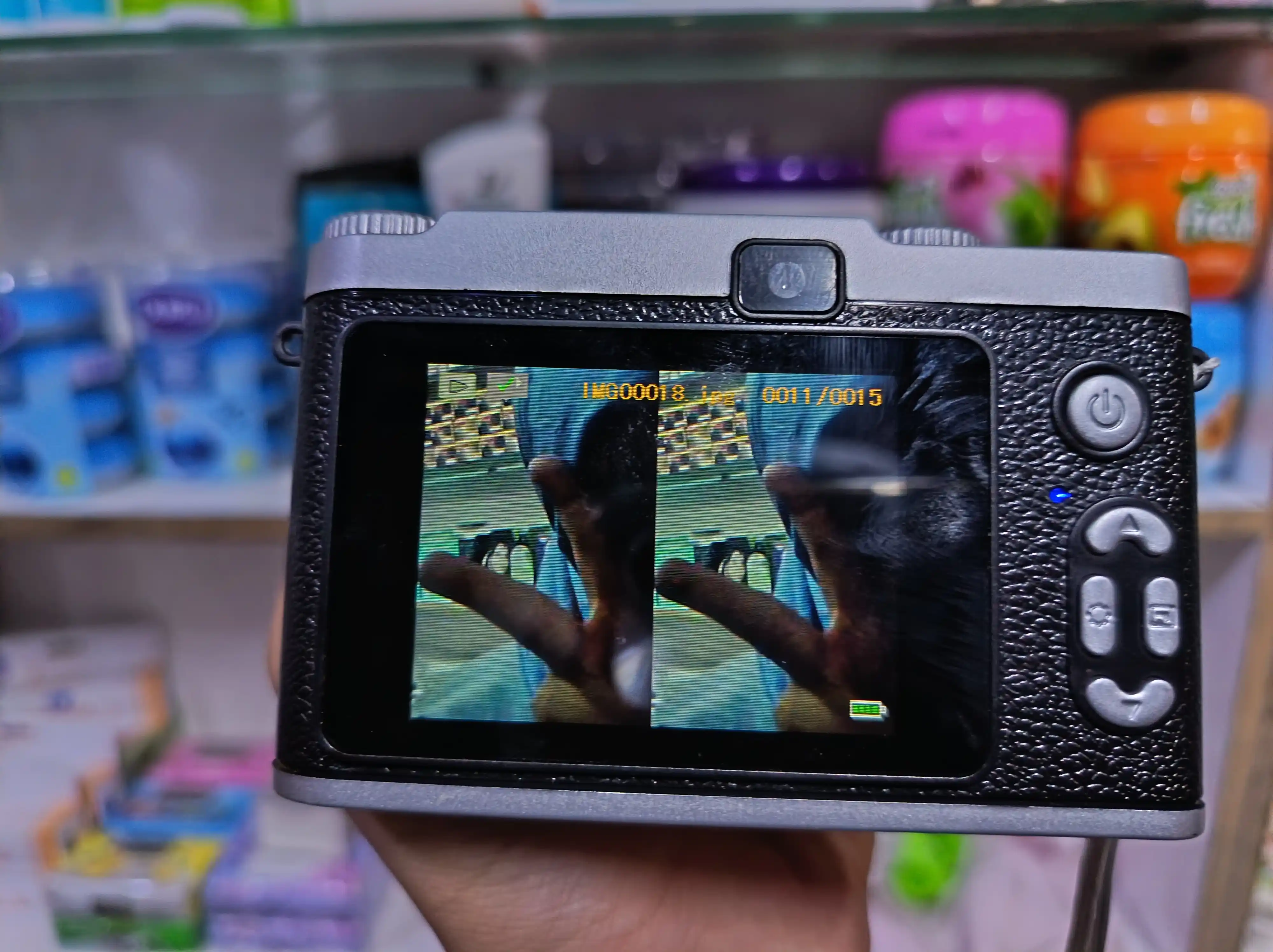 Campus Portable 50MP HD Foto Kamera – 1080P Video, 8X Raqamli Zoom, AF Fokus, Wi-Fi, TF