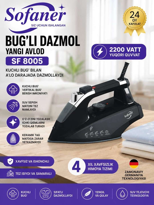 Professional bug‘li dazmol