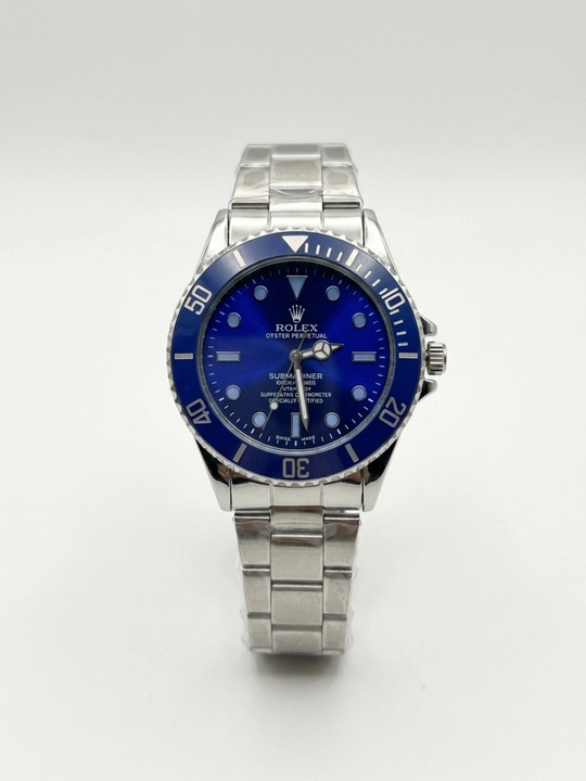 Erkaklar uchun klassik metall qo'l soati — Rolex Oyster Perpetual Submariner - 