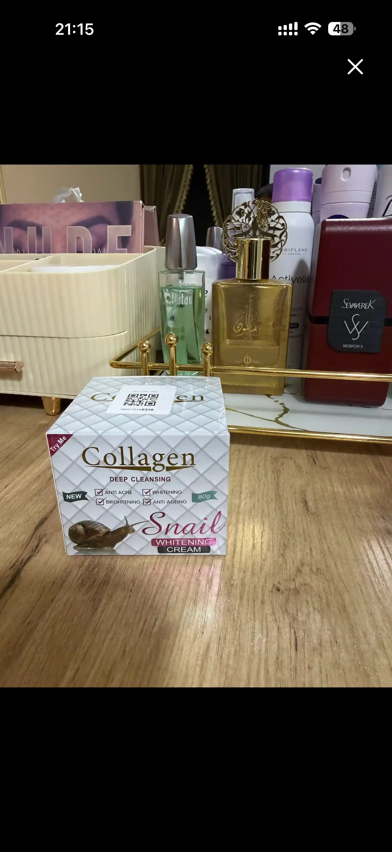 Крем для лица Collagen, отбеливающий крем, анти-акне и антивозрастной, 4 в 1, 80 г
