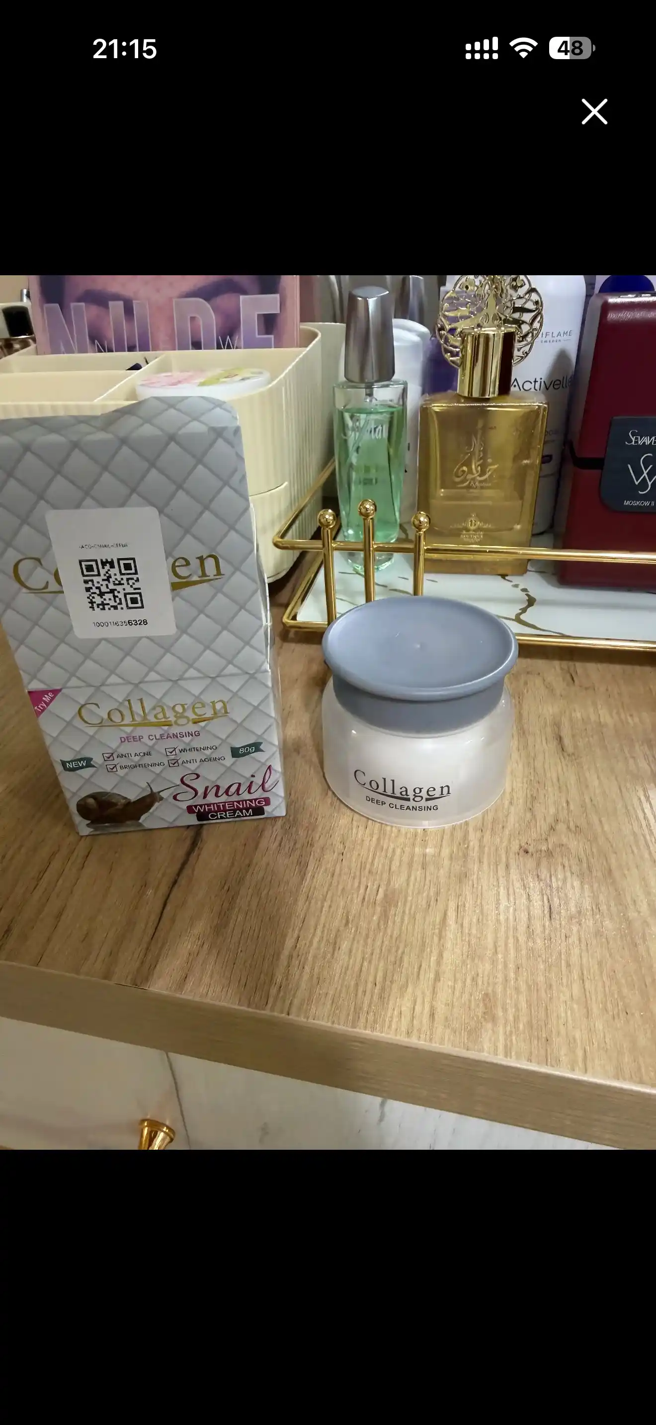 Крем для лица Collagen, отбеливающий крем, анти-акне и антивозрастной, 4 в 1, 80 г