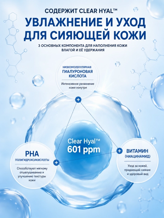 THE LAB by BLANC DOUX Мист Perfect Glow, гиалурон, бетаин, PHA, увлажнение, 150 мл