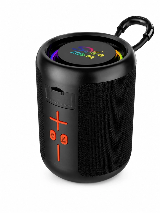 Kolonka portativ Bluetooth Sing-e ZQS-P2, RGB yoritish, IPX4, USB, Type-C