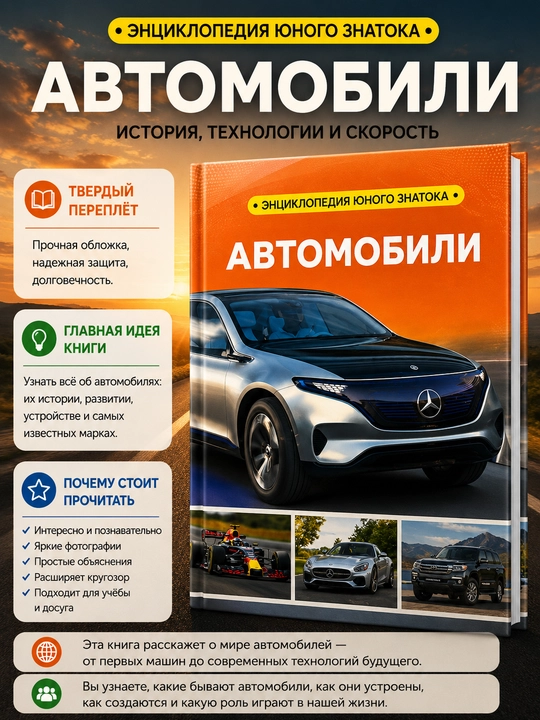 Yosh bilimdon ensiklopediyasi. Avtomobillar - 