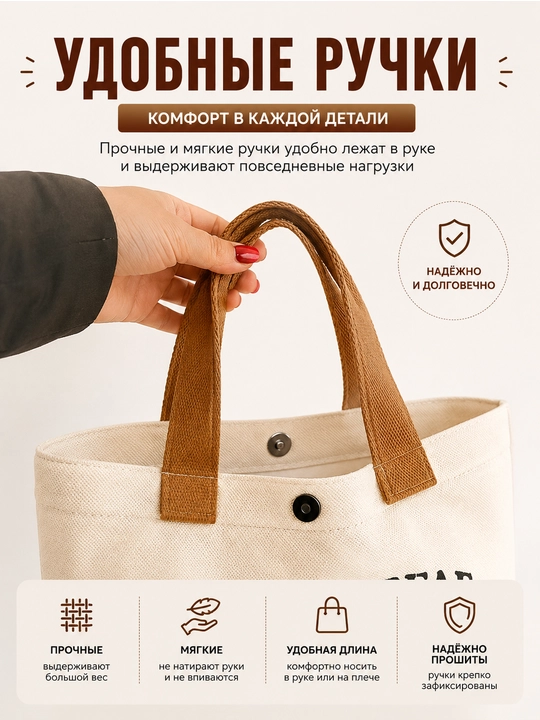 Zamonaviy va bardoshli kanvas sumka, sumka/yelka sumkasi
