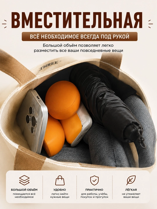 Zamonaviy va bardoshli kanvas sumka, sumka/yelka sumkasi