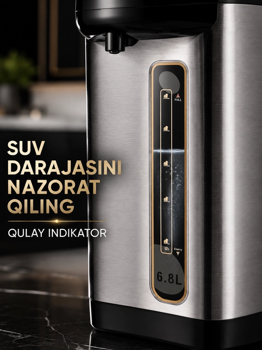 Elektr termopot, issiq suv dispenseri, katta elektr choynak, uy va ofis uchun