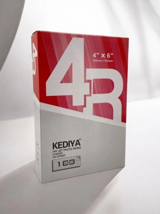Фотобумага KEDIYA 4R 10x15 см, 260 г/м², для струйного принтера, фотопечати дома для дома