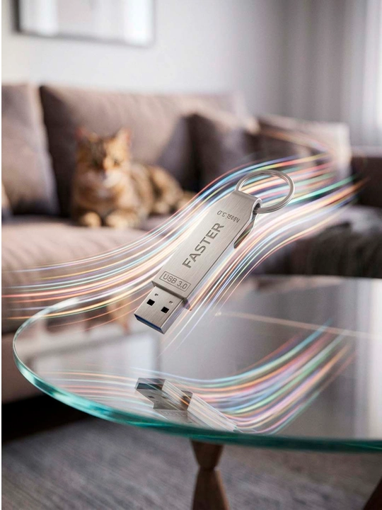Флешка Faster Metal USB 3.0, 1ГБ, 2ГБ, 4ГБ, 16ГБ, 32ГБ, 64ГБ