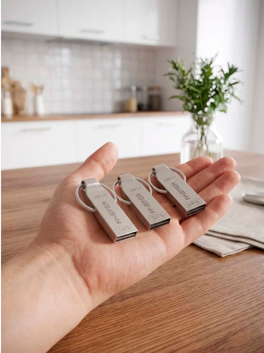 Флешка Faster Metal USB 3.0, 1ГБ, 2ГБ, 4ГБ, 16ГБ, 32ГБ, 64ГБ