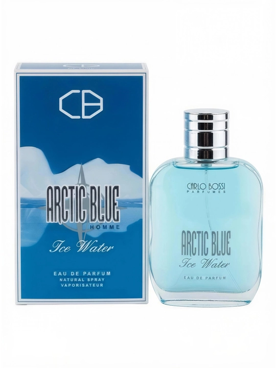 CARLO BOSSI Arctic Blue — мужская парфюмерная вода, свежий морской аромат, 100 мл