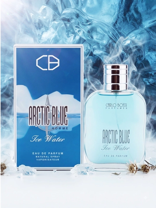 CARLO BOSSI Arctic Blue — мужская парфюмерная вода, свежий морской аромат, 100 мл - 