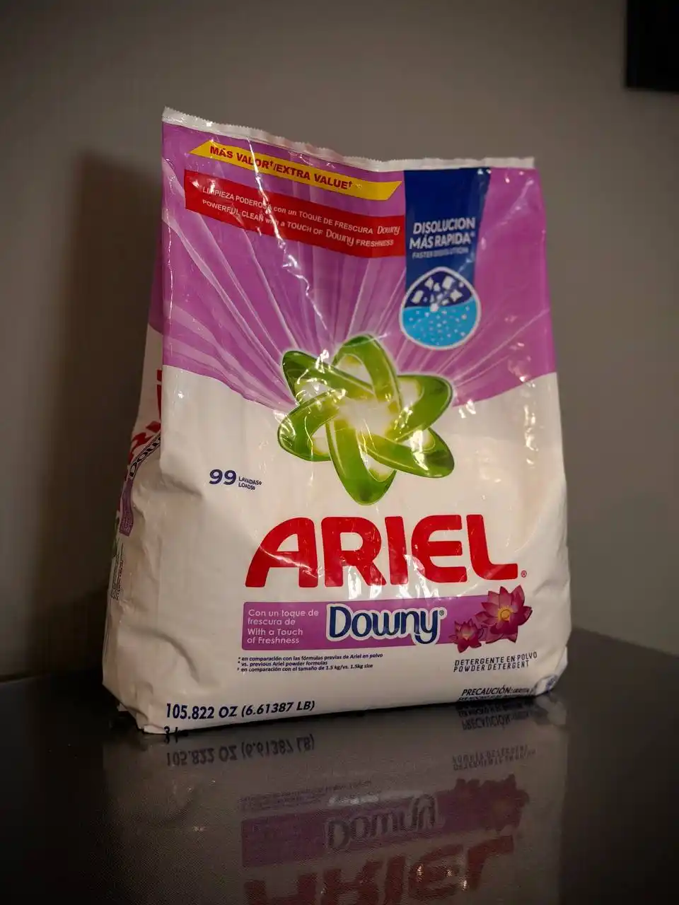 Ariel Aqua Пудра с Downy — стиральный порошок, свежесть и чистота, 3 кг