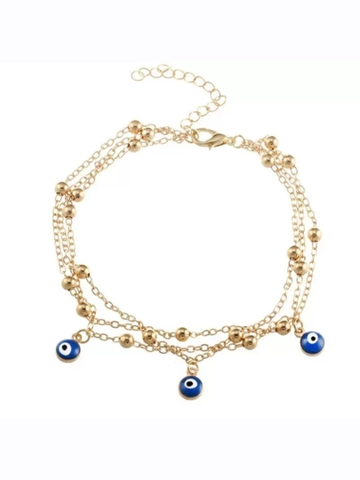 Single Diamond nafis oyoq bilaguzugi — 14K Gold PVD qoplamali, oyoq bilaguzuglari, anklet