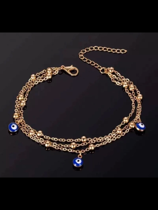 Single Diamond nafis oyoq bilaguzugi — 14K Gold PVD qoplamali, oyoq bilaguzuglari, anklet