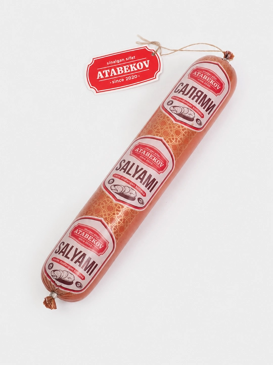 Колбаса Салями Atabekov полукопчёная, 800 г - 