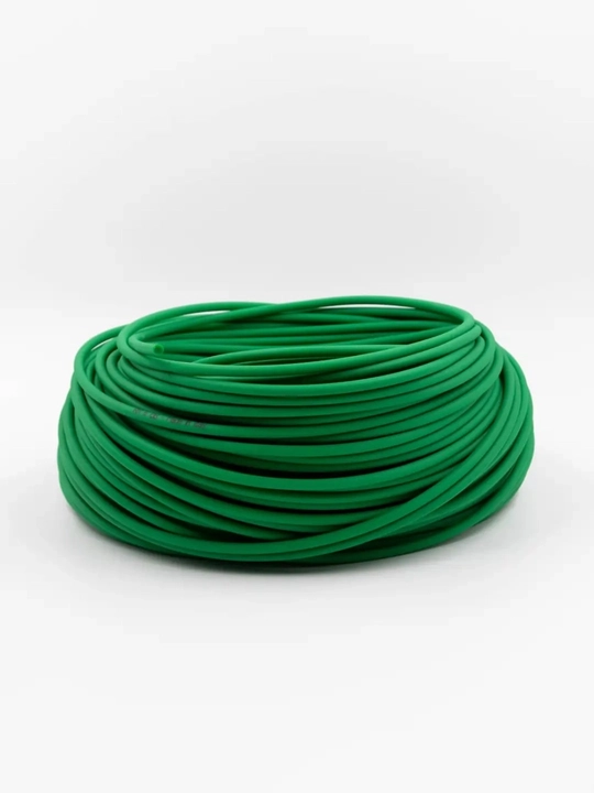Dumaloq kesimli remen 6 mm, termopayvandlanadigan, 4-belt, poliuretan, narxi metr uchun - 
