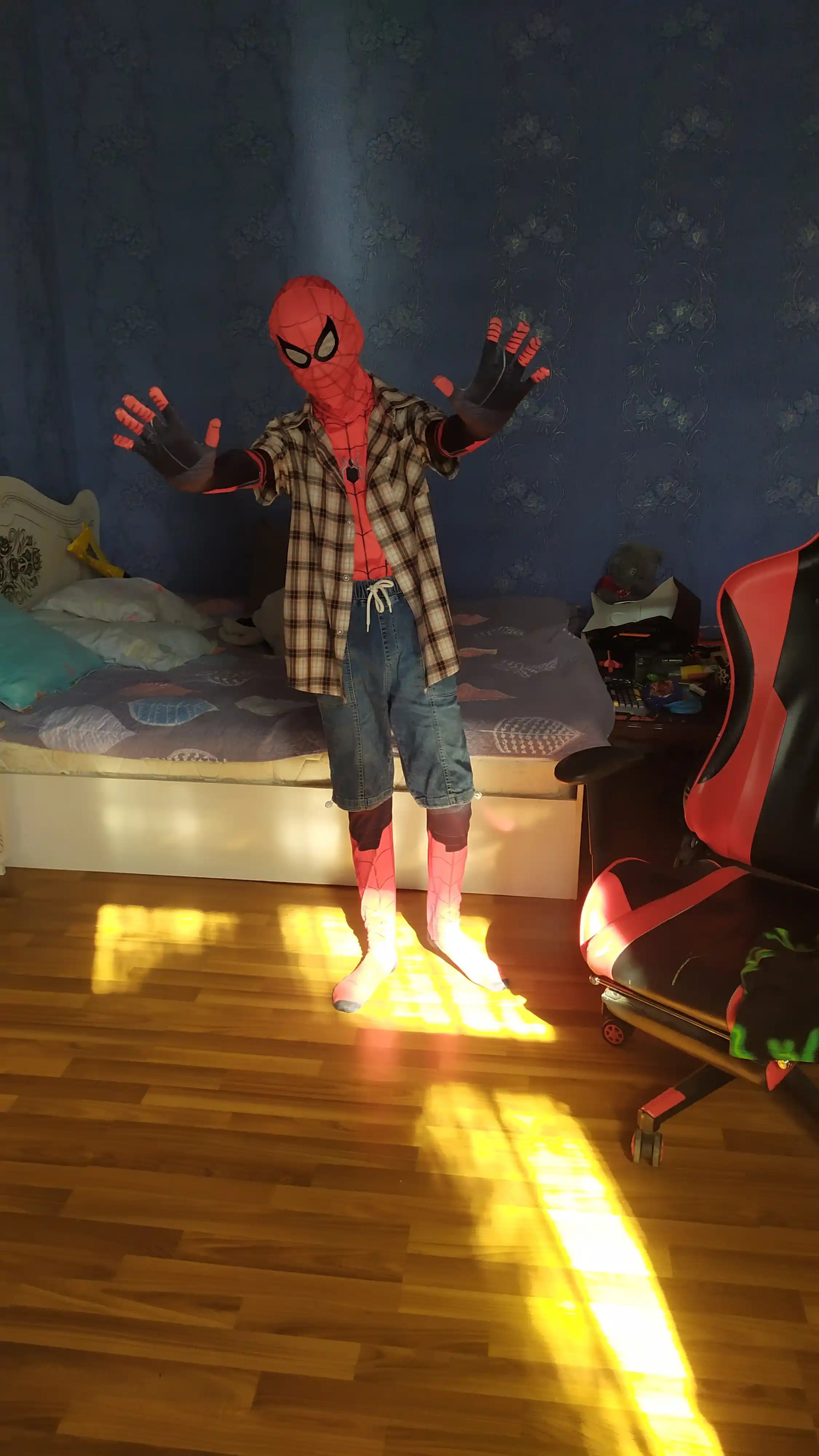 Костюм "Spider-man", стрейч, человек паук