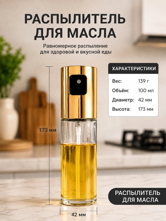 Ёмкость для масла, маслёнка, распылитель для масла — кухонные принадлежности